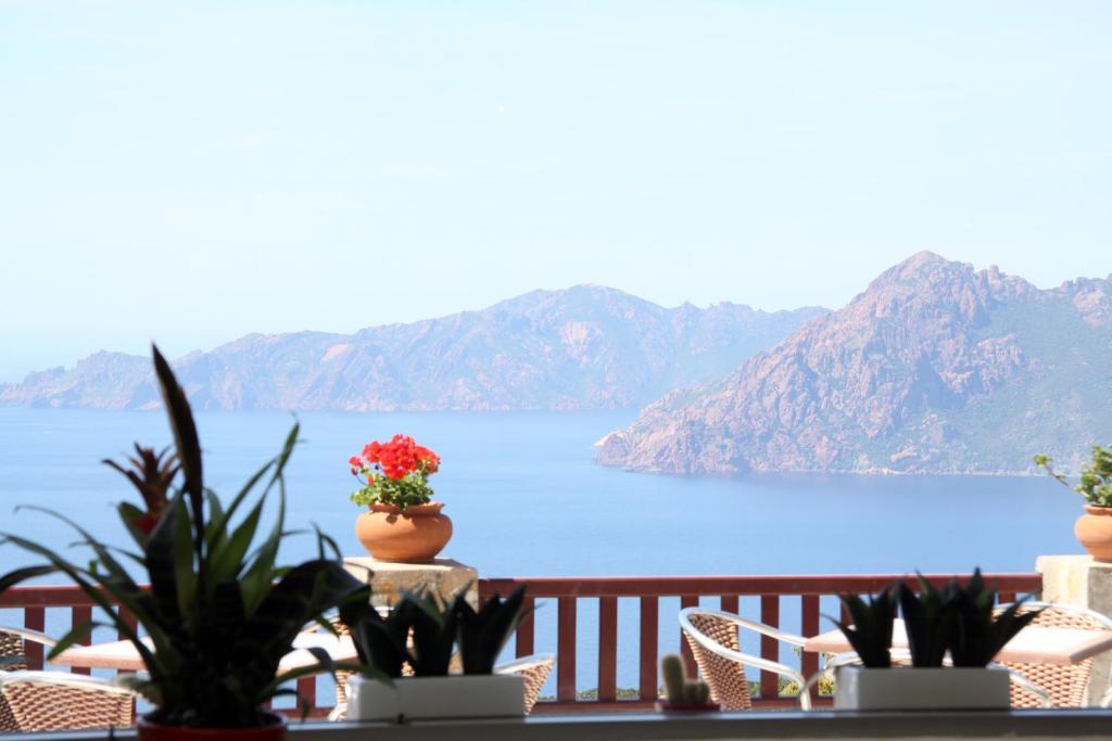 Hotel Les Roches Rouges Piana  Habitación foto